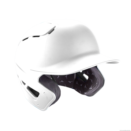 casco de bateo de béisbol b6-color sólido unisexo 4H0PZ751 accesorios blanco(0000) Mizuno Argentina
