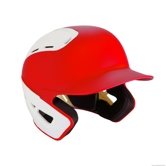 casco de bateo de beisbol b6 unisexo 4H0PZ803 accesorios rojo-blanco(1000) Mizuno Argentina
