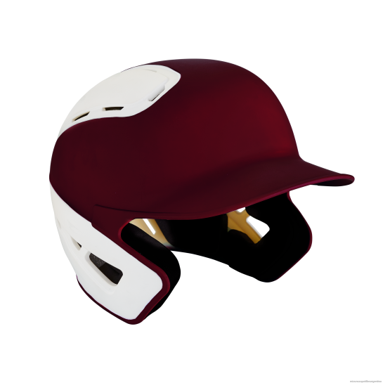 casco de bateo de beisbol b6 unisexo 4H0PZ805 accesorios blanco cardenal(1200) Mizuno Argentina
