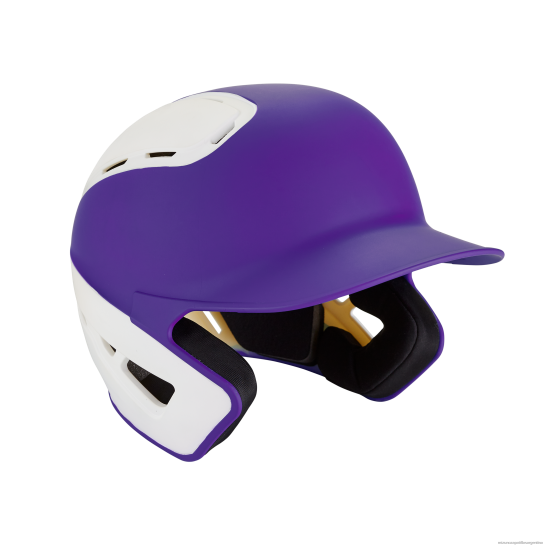 casco de bateo de beisbol b6 unisexo 4H0PZ810 accesorios blanco-morado(6000) Mizuno Argentina