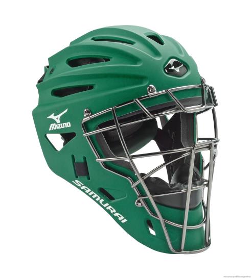 casco de receptor de béisbol samurai g4 juventud 4H0PZ941 accesorios bosque(4141) Mizuno Argentina