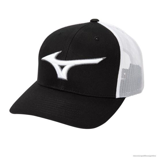 gorra de camionero de diamantes unisexo 4H0PZ1131 accesorios blanco-negro(9000) Mizuno Argentina