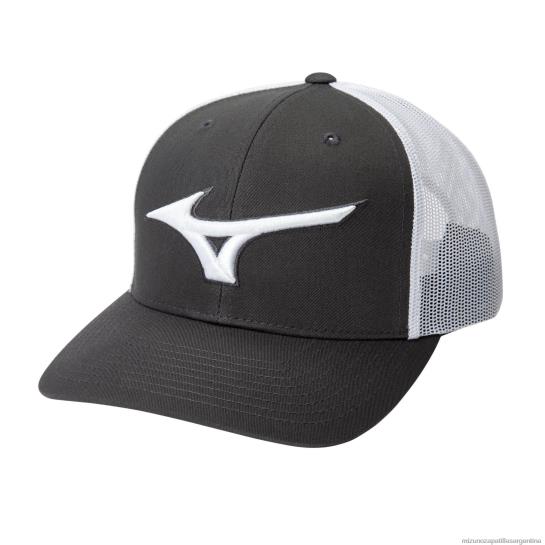 gorra de camionero de diamantes unisexo 4H0PZ1133 accesorios blanco carbón(9200) Mizuno Argentina
