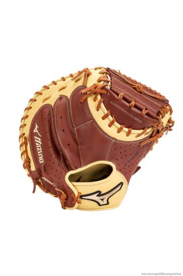 Guante de receptor de béisbol Prime Elite de 33,5" unisexo 4H0PZ713 accesorios caoba-bronceado (r198) Mizuno Argentina