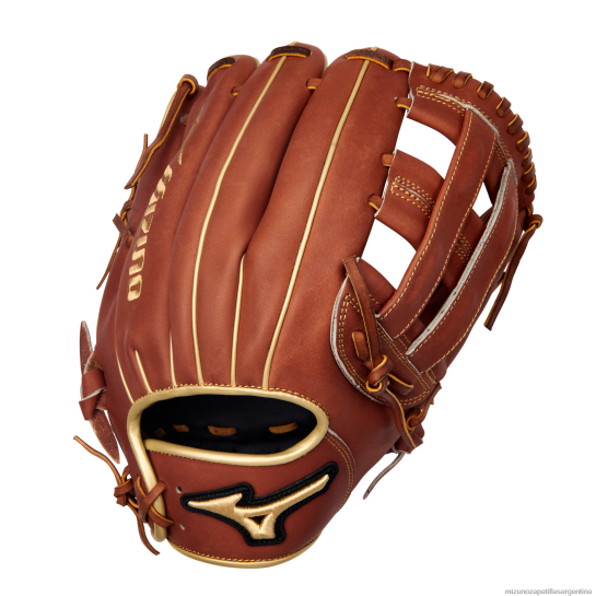 Guante de béisbol Pro Select Infield con bolsillo de 11.75" de profundidad unisexo 4H0PZ573 accesorios marrón (rg80) Mizuno Argentina