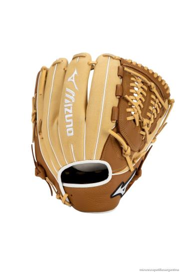 Guante de béisbol para lanzador/jardinero de la serie franquicia de 12" unisexo 4H0PZ687 accesorios marrón tostado (f878) Mizuno Argentina