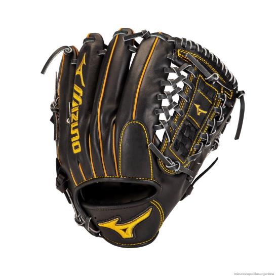 Guante de béisbol para lanzador profesional con bolsillo de 12" de profundidad unisexo 4H0PZ875 accesorios negro (rg90) Mizuno Argentina