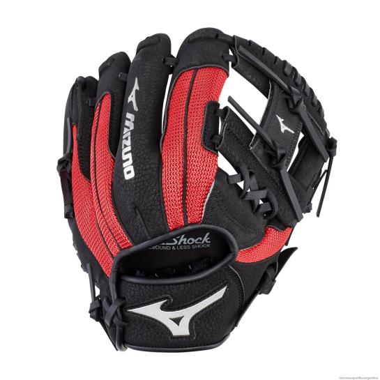 guante de béisbol powerclose serie prospect de 10" unisexo 4H0PZ1005 accesorios negro-rojo(f901) Mizuno Argentina