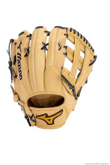 guante de béisbol pro austin riley de 12,75" unisexo 4H0PZ695 accesorios tostado-azul marino (r151) Mizuno Argentina