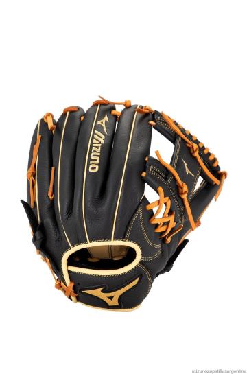 guante de béisbol prospect select series infield/lanzador 11.5" unisexo 4H0PZ601 accesorios negro-marrón (r980) Mizuno Argentina