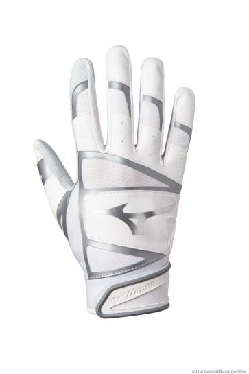 guante de bateo de béisbol b-303 unisexo 4H0PZ620 accesorios blanco(0000) Mizuno Argentina
