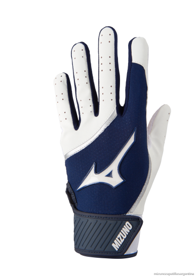 guante de bateo de beisbol mvp juventud 4H0PZ627 accesorios blanco-azul marino(0051) Mizuno Argentina