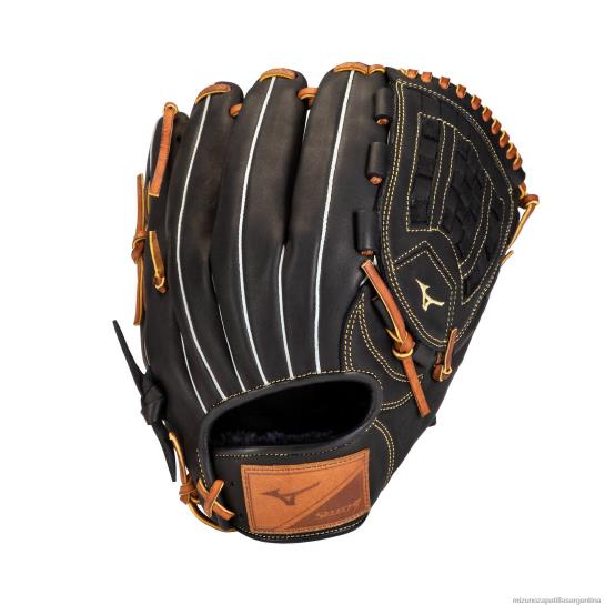 seleccione guante de béisbol de 9 lanzadores de 12" unisexo 4H0PZ798 accesorios negro-marrón(f980) Mizuno Argentina