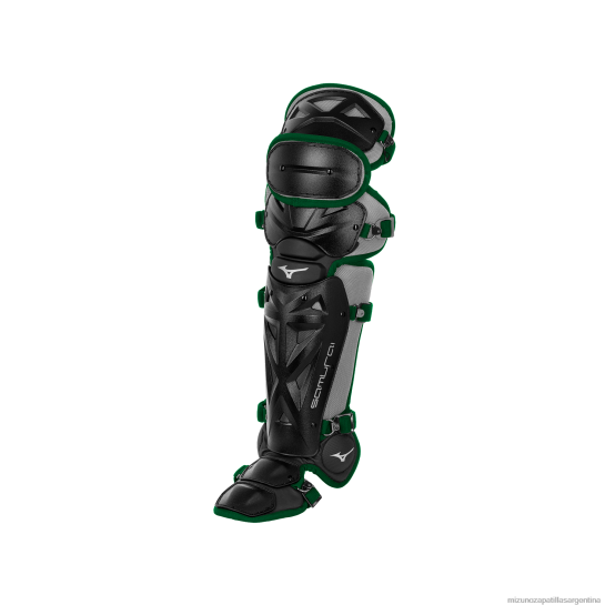 espinilleras de béisbol samurai 14.5" juventud 4H0PZ1105 accesorios bosque Negro Mizuno Argentina