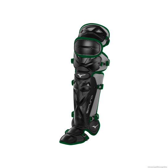 espinilleras de béisbol samurai 15.5" unisexo 4H0PZ925 accesorios bosque Negro Mizuno Argentina