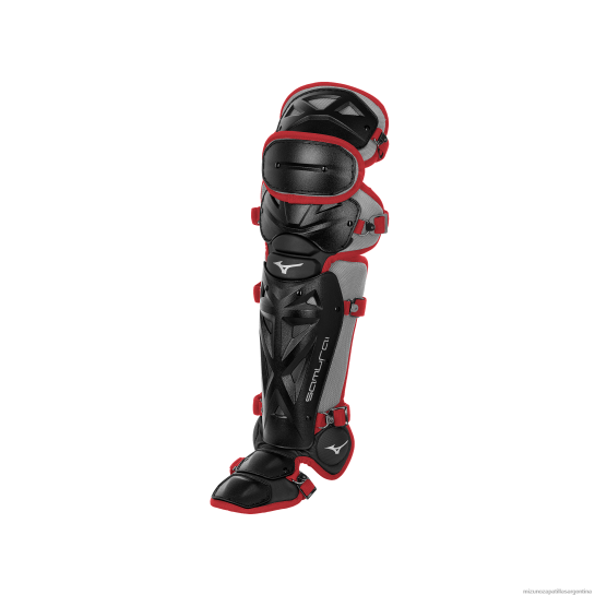 espinilleras de béisbol samurai 16.5" unisexo 4H0PZ964 accesorios cardenal negro Mizuno Argentina