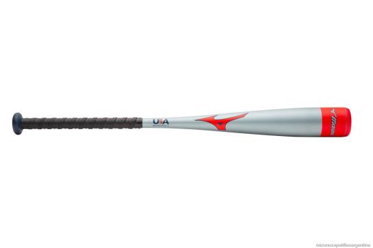 Bate de béisbol de barril grande de aleación pwr (-10) juventud 4H0PZ679 accesorios gris-rojo(9110) Mizuno Argentina