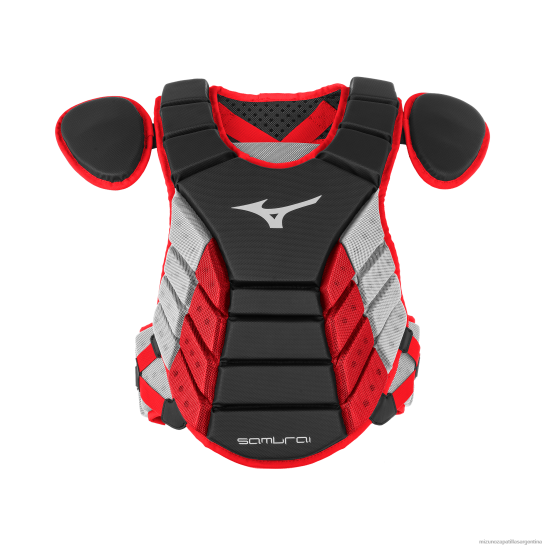 protector de pecho de béisbol samurai 14" juventud 4H0PZ863 accesorios negro-rojo(9010) Mizuno Argentina