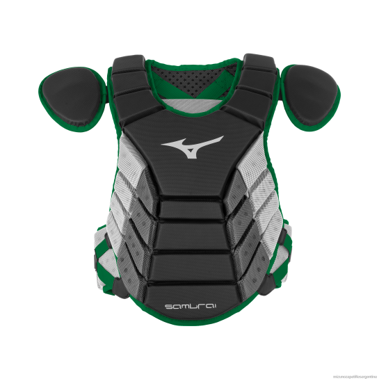 protector de pecho de béisbol samurai 16" unisexo 4H0PZ858 accesorios bosque Negro Mizuno Argentina