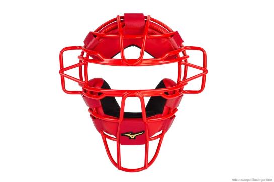 Máscara de receptor de béisbol samurai. unisexo 4H0PZ698 accesorios rojo(1010) Mizuno Argentina