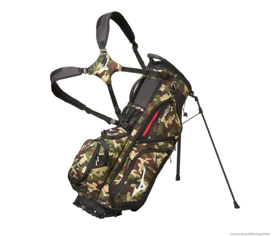 Bolsa con soporte híbrido br-dx de 14 posiciones unisexo 4H0PZ476 accesorios camuflaje del bosque (4a4a) Mizuno Argentina
