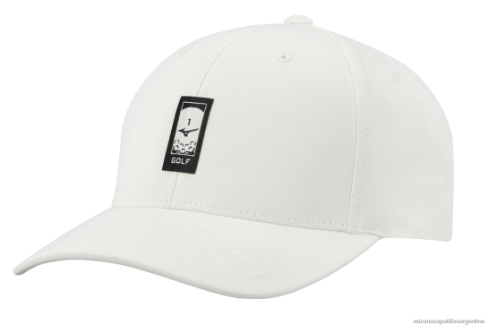 gorra de golf ajustable de mármol fresco unisexo 4H0PZ516 accesorios blanco-negro(0090) Mizuno Argentina