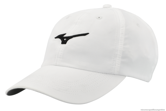 gorra de golf ligera y ajustable unisexo 4H0PZ434 accesorios blanco-negro(0090) Mizuno Argentina