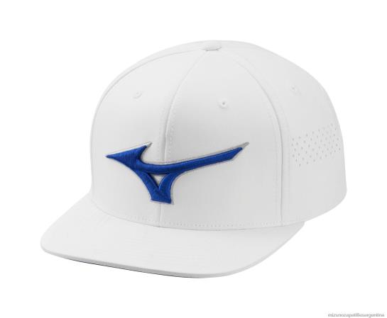 gorra de golf tipo snapback plana unisexo 4H0PZ426 accesorios blanco(0000) Mizuno Argentina