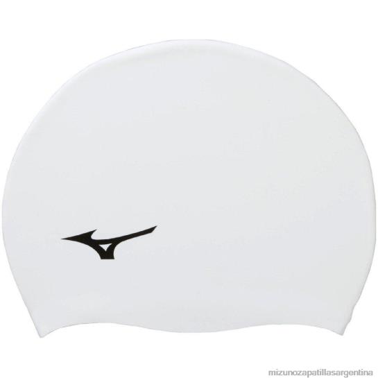 gorro de natación de silicona unisexo 4H0PZ2679 accesorios blanco(0000) Mizuno Argentina