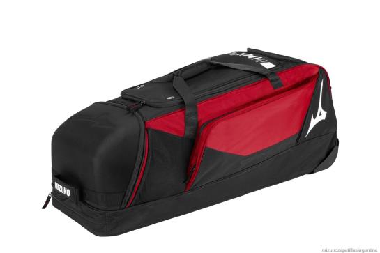 bolsa de ruedas samurai x unisexo 4H0PZ1092 accesorios rojo-negro(1090) Mizuno Argentina