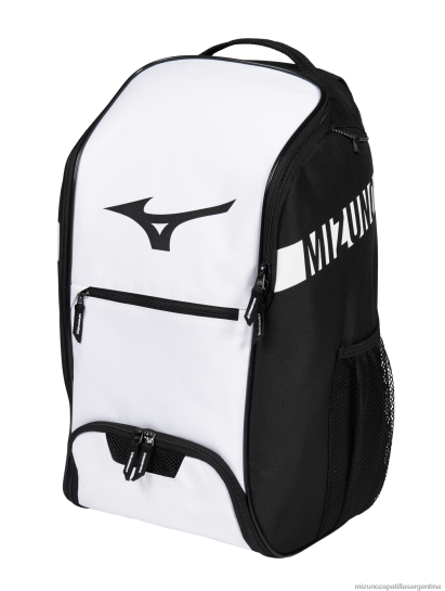 mochila cruzada 22 unisexo 4H0PZ647 accesorios blanco-negro(0090) Mizuno Argentina