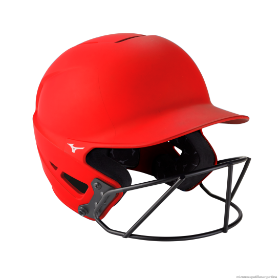 Casco de bateo de softbol de lanzamiento rápido f6, color sólido juventud 4H0PZ1843 accesorios rojo(1010) Mizuno Argentina