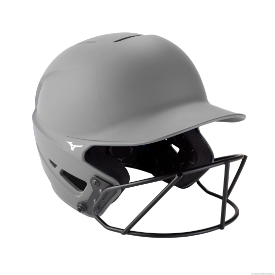 Casco de bateo de softbol de lanzamiento rápido f6, color sólido unisexo 4H0PZ1829 accesorios gris(9191) Mizuno Argentina
