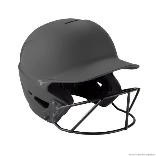 Casco de bateo de softbol de lanzamiento rápido f6, color sólido unisexo 4H0PZ1830 accesorios carbón(9292) Mizuno Argentina