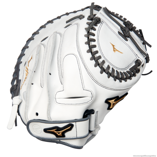 Guante de receptor de softbol de lanzamiento rápido mvp prime 34" unisexo 4H0PZ1664 accesorios blanco-gris (r091) Mizuno Argentina
