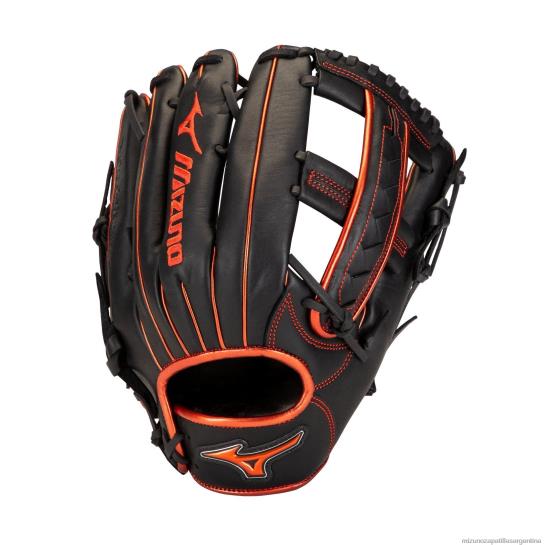 Guante de softbol de lanzamiento lento mvp prime se 12.5" unisexo 4H0PZ1765 accesorios negro-rojo(f901) Mizuno Argentina