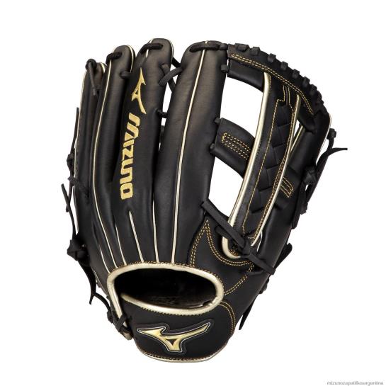 Guante de softbol de lanzamiento lento mvp prime se 12.5" unisexo 4H0PZ1768 accesorios negro-oro(f974) Mizuno Argentina