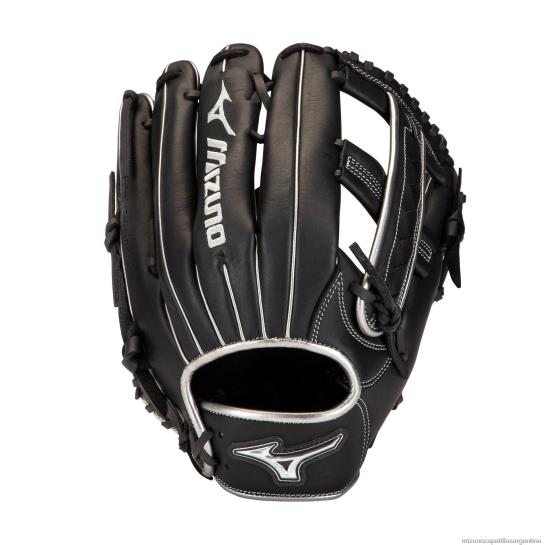 Guante de softbol de lanzamiento lento mvp prime se 12.5" unisexo 4H0PZ1771 accesorios negro-plata(r973) Mizuno Argentina