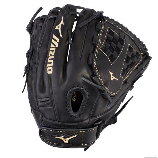Guante de softbol de lanzamiento rápido mvp prime 12.5" unisexo 4H0PZ1798 accesorios negro (fr90) Mizuno Argentina