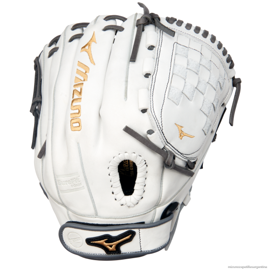 Guante de softbol de lanzamiento rápido mvp prime 12" unisexo 4H0PZ1672 accesorios blanco-gris(r091) Mizuno Argentina