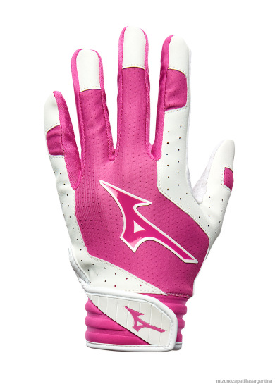 guante de bateo acolchado de softbol finch juventud 4H0PZ1677 accesorios blanco-rosa(0013) Mizuno Argentina