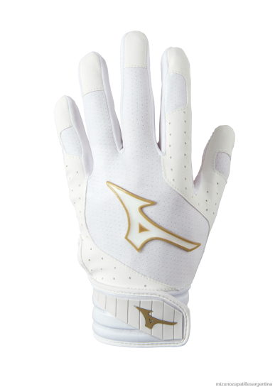 guante de bateo acolchado de softbol finch mujer 4H0PZ1686 accesorios oro blanco(0074) Mizuno Argentina