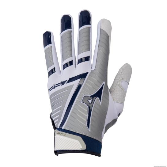 guante de bateo de softbol f-257 mujer 4H0PZ1761 accesorios blanco-azul marino(0051) Mizuno Argentina