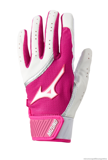 guante de bateo mvp tee ball juventud 4H0PZ616 accesorios blanco-rosa(0013) Mizuno Argentina