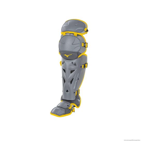 Espinilleras de softbol de lanzamiento rápido samurai 15" mujer 4H0PZ1851 accesorios amarillo grisáceo Mizuno Argentina