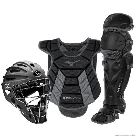 Juego de equipo de receptor samurai en caja (13-14") mujer 4H0PZ1832 accesorios negro-gris(9091) Mizuno Argentina