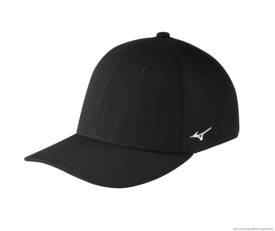 gorra del equipo ajustada y elástica unisexo 4H0PZ567 accesorios negro(9090) Mizuno Argentina