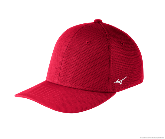 gorra del equipo ajustada y elástica unisexo 4H0PZ568 accesorios rojo(1010) Mizuno Argentina