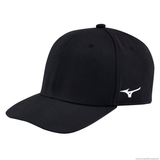 gorra profesional ajustada unisexo 4H0PZ532 accesorios negro(9090) Mizuno Argentina