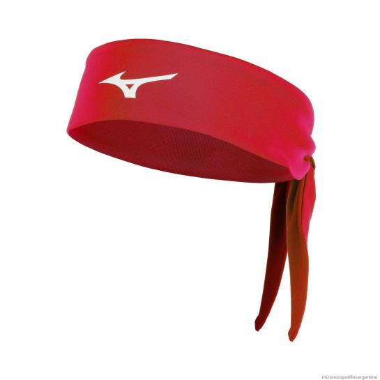 diadema anudada unisexo 4H0PZ2609 accesorios rojo(1010) Mizuno Argentina